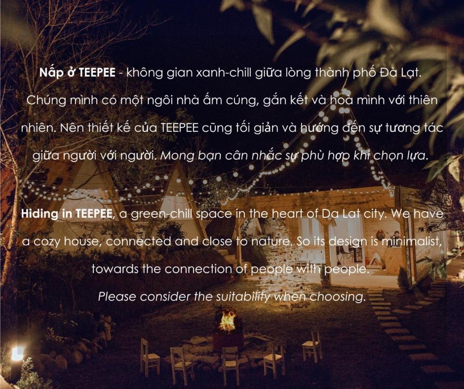 Đà Lạt TEEPEE Homestay Esterno foto
